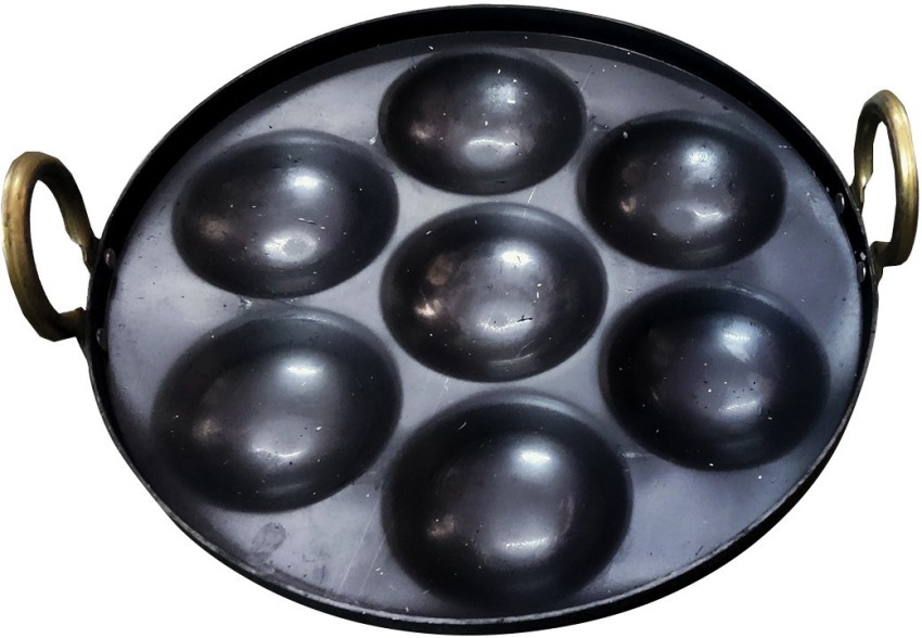 Bharath Agencies Cast Iron Appam Patra Paniarakkal 7 L capacity 22