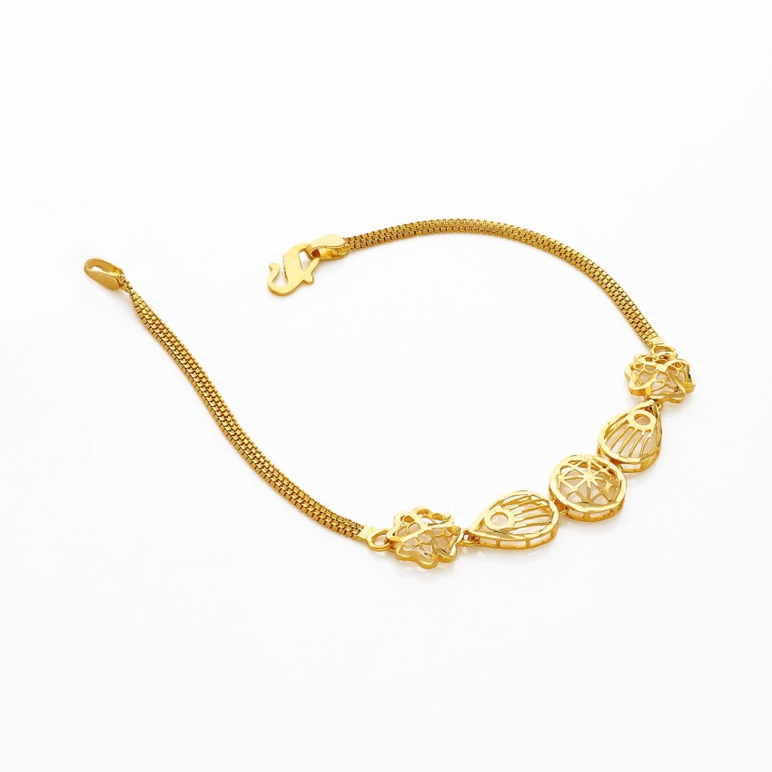 18K Yellow Gold Bracelets | Sarraf.com
