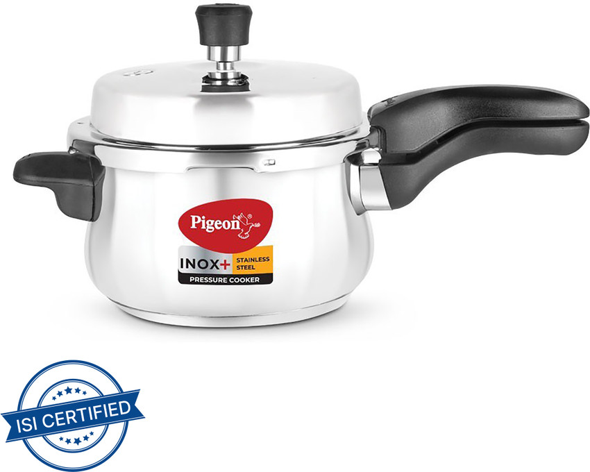 Pigeon Inox Plus 5 L Induction Bottom Pressure Cooker Price in