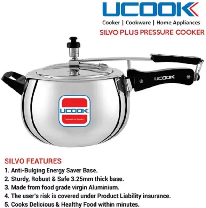 UCOOK 5 L Pressure Cooker Price in India Buy UCOOK 5 L Pressure