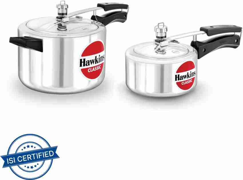 1.28 Kg Silver Hawkins Classic 1.5 Litre Pressure Cooker