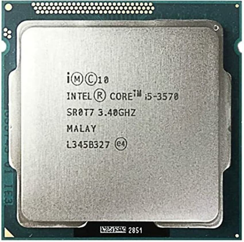 Alfabetisk orden hat For det andet betaohm 3.4 GHz LGA 1155 Intel Core i5 3570 3rd Generation Processor  Excellent Performance Processor Processor - betaohm : Flipkart.com