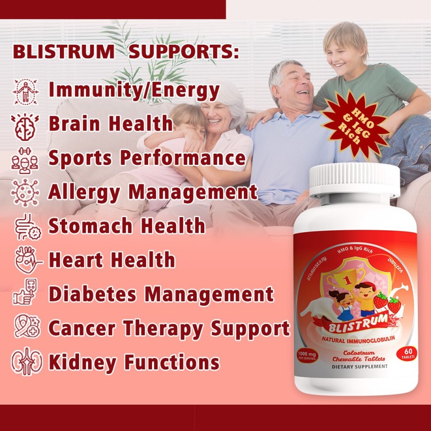  Colostrum 1,000mg (Non-GMO) 30% IgG Immunoglobulins