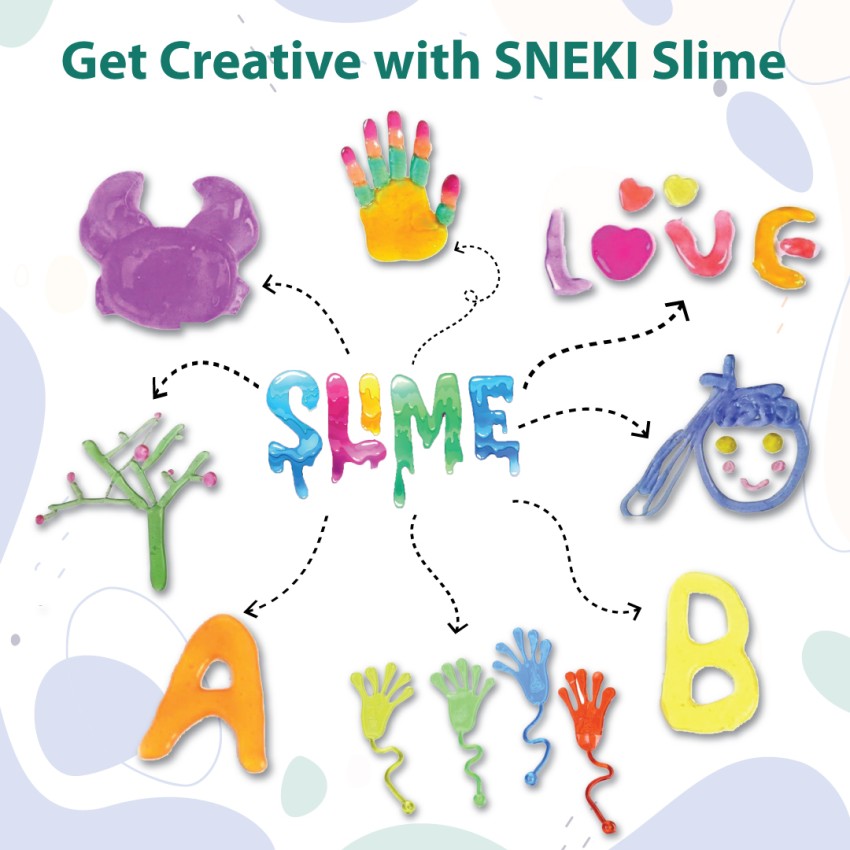 DIY Slime Kit Toy for Kids, Girls & Boys Ages 3-12, Glow in The Dark