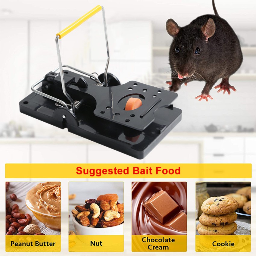 LARGE Mouse Traps Rat Mice Rodent Killer Snap Trap Reusable Heavy Duty Pest  Trap