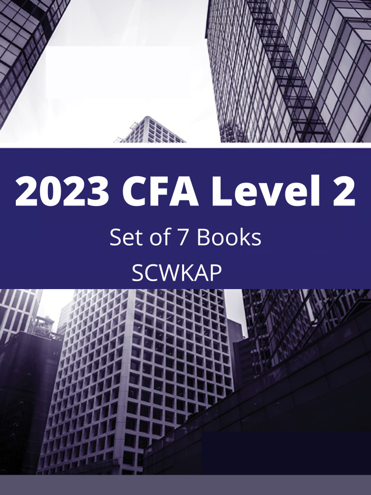 当店の記念日 語学・辞書・学習参考書 CFA 2023 SchweserNotes Level2 