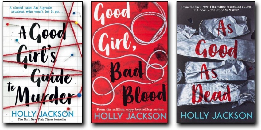 سایر کتابهای Holly Jackson نویسنده کتاب FIVE SURVIVE :
کتاب رمان انگلیسی A Good Girl's Guide to Murder راهنمای یک دختر خوب برای قتل
کتاب رمان انگلیسی Good Girl Bad Blood دختر خوب خون بد
کتاب رمان انگلیسی As Good as Dead به خوبی مرده