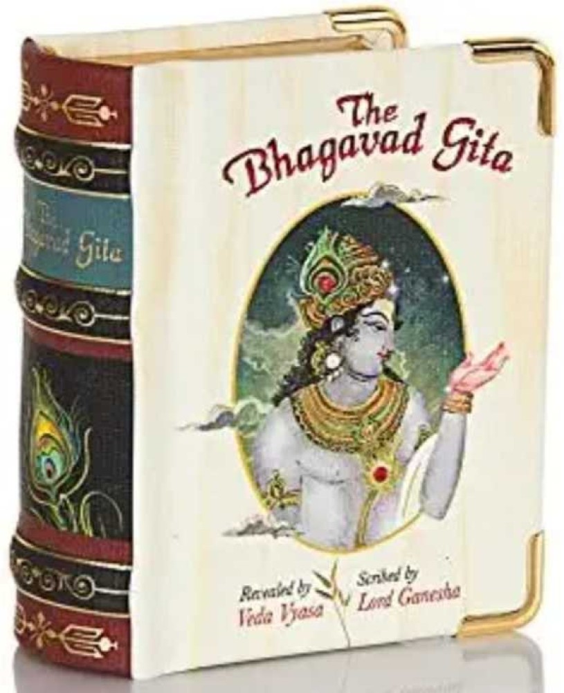 The Bhagavad Gita-Miniature Edition [ Hardcover ] A7 Size: Buy The ...