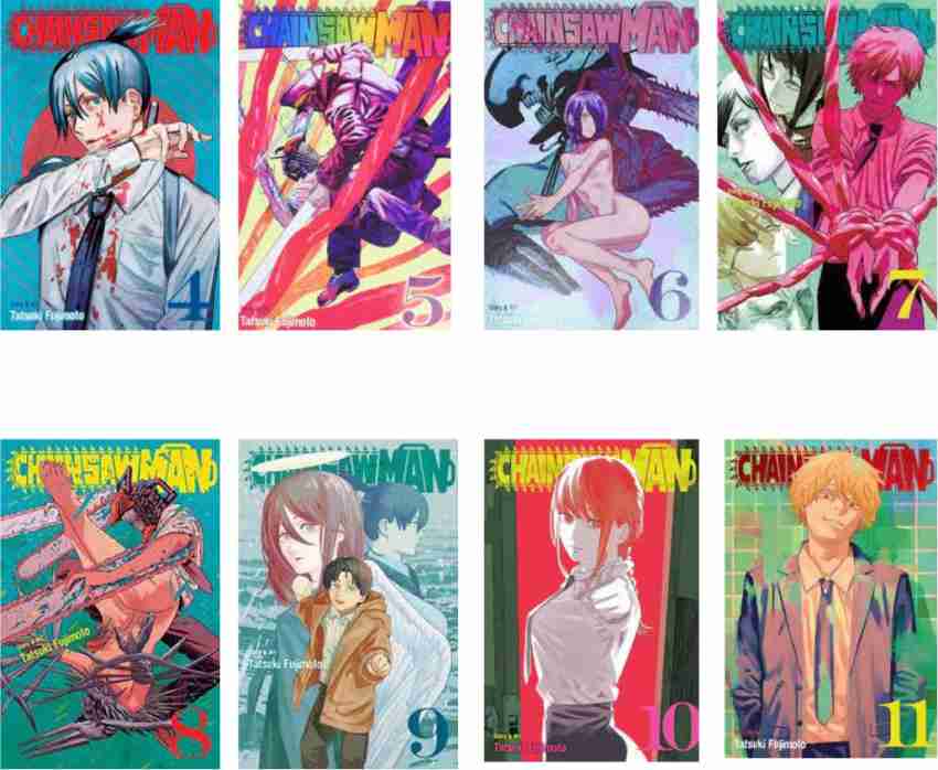 Chainsaw Man Box Set: Includes volumes 1-11 by Tatsuki Fujimoto, Paperback