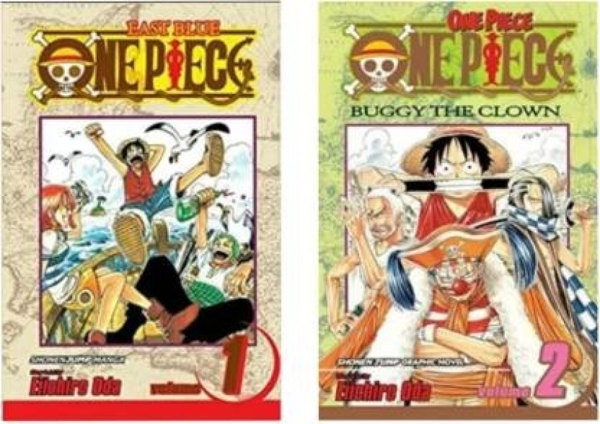 Mangá One Piece Volume 1 Eiichiro Oda East Blue Em Inglês