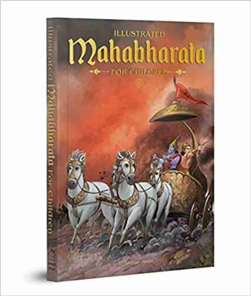 Illustrated Mahabharata For Children: Buy Illustrated Mahabharata ...
