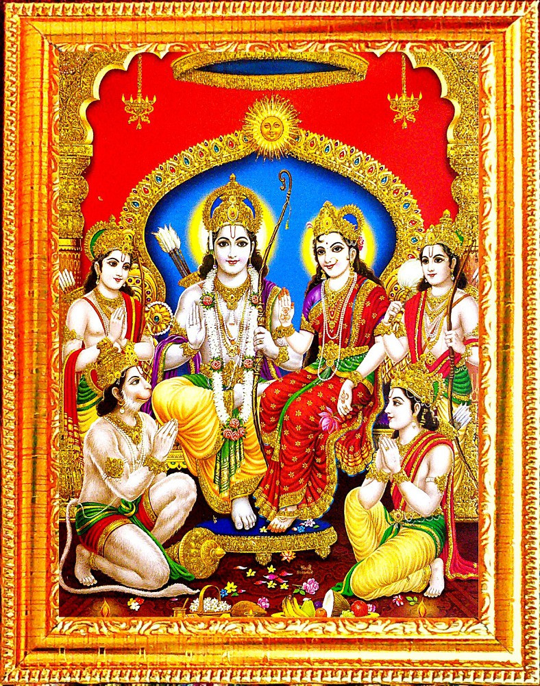 SUNINOW RAM DARBAR photo frame Religious Frame Price in India ...