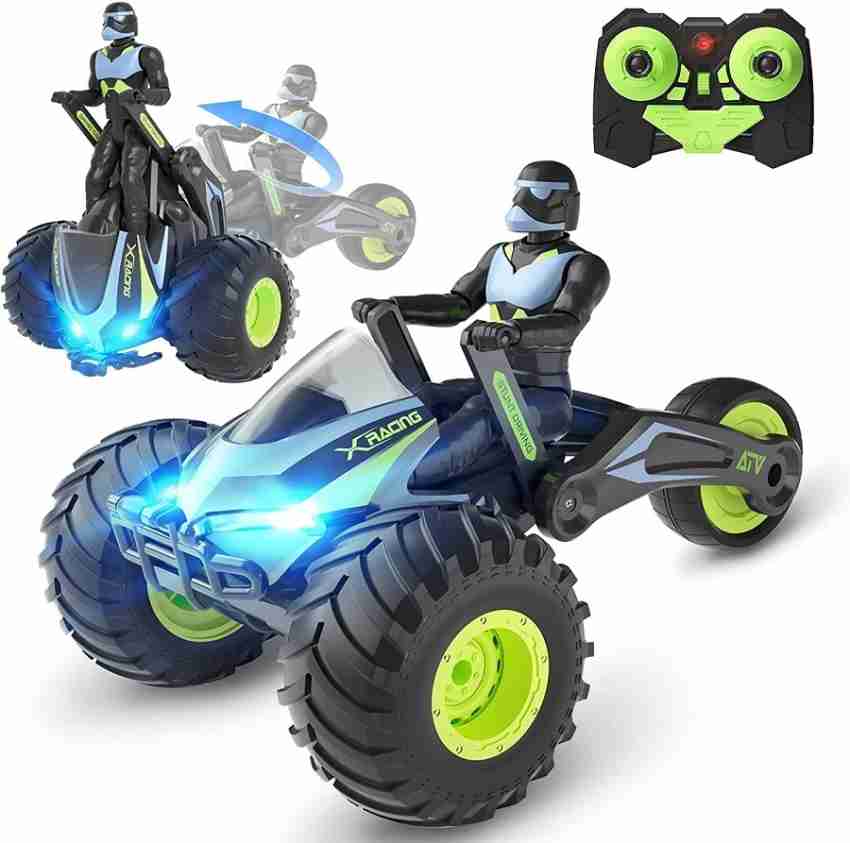 Brinquedo de carro Spinning Stunt, 360° Spinning Action Rotating Drift  Stunt Moto