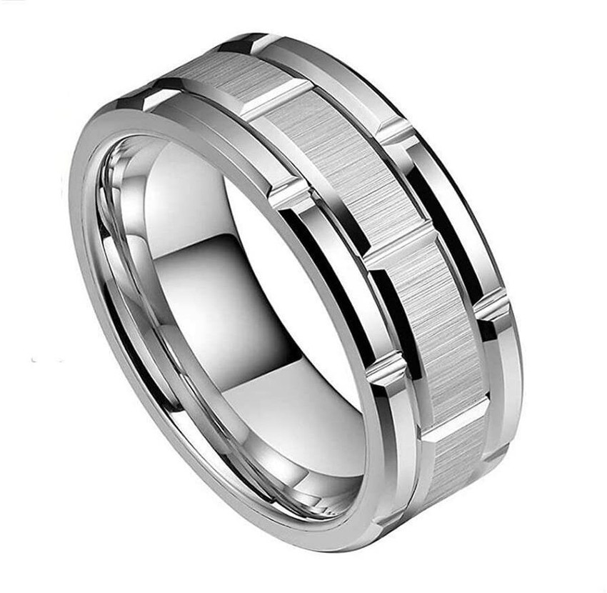 Discover 161+ platinum silver ring for men super hot xkldase.edu.vn