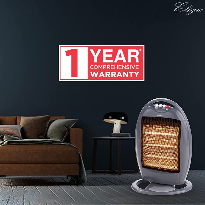 Eligio Warm Light 1200W Halogen Room Heater Instant Heat for Winter ISI  Approved Low Power Consumption Heater with 1 Year Warranty Halogen Room  Heater Price in India - Buy Eligio Warm Light