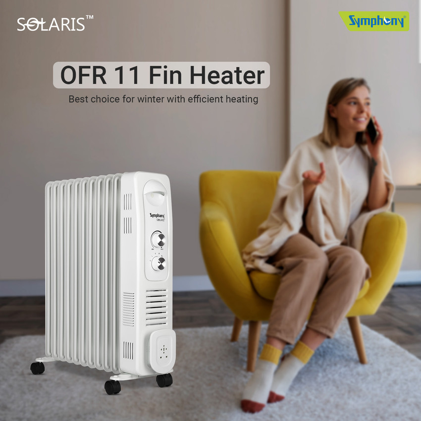 Symphony OFR 11 Fins Oil Filled Room Heater Price in India - Buy Symphony  OFR 11 Fins Oil Filled Room Heater online at Flipkart.com