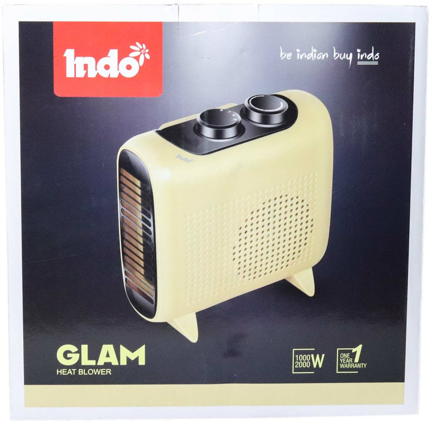 Indo Glam (1000W/2000W) 3 In 1 High Speed 1 Year Warranty Blower Heat Blower  Fan Room Heater Price in India - Buy Indo Glam (1000W/2000W) 3 In 1 High  Speed 1 Year