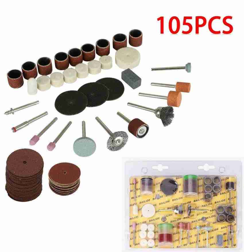 105 Piece Polishing/Abrasive Accessory Kit