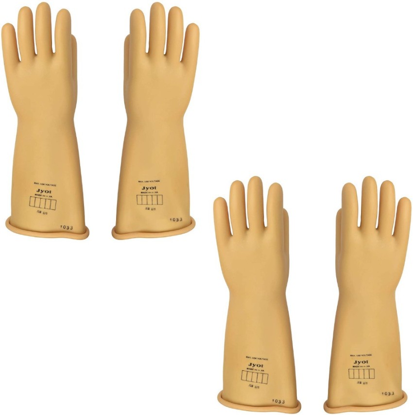 alisp Industrial 11 KV Electric Hand Gloves Shock Proof Safety