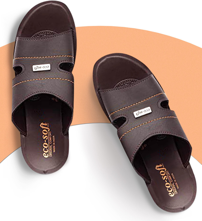eco-soft Men Brown Sandals - Buy eco 