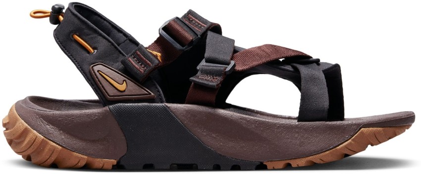 brown nike sandals