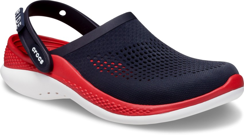 crocs literide red