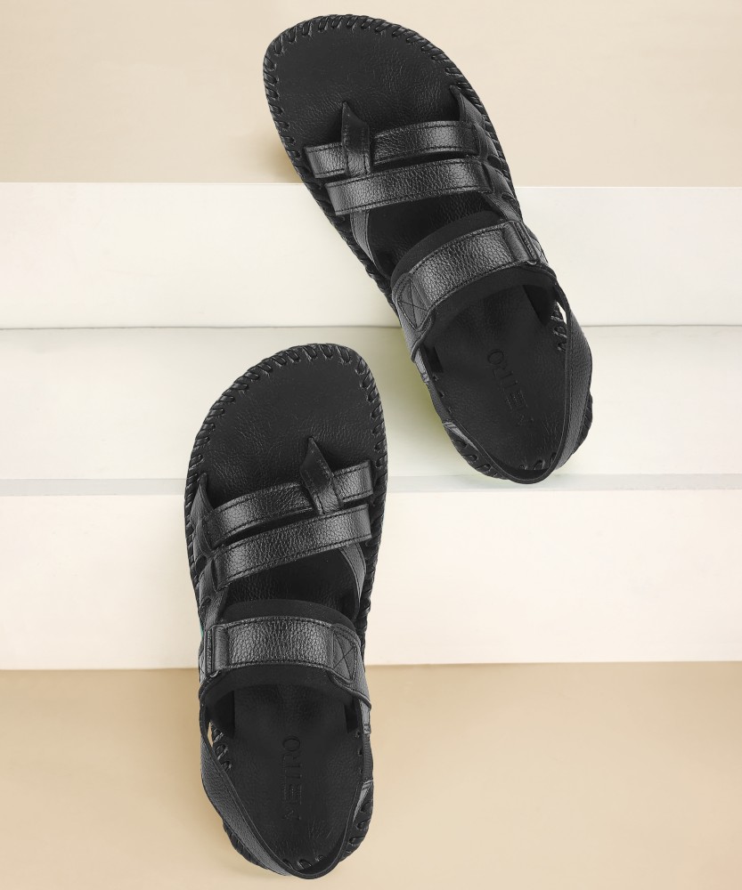 Flipkart sales leather sandals