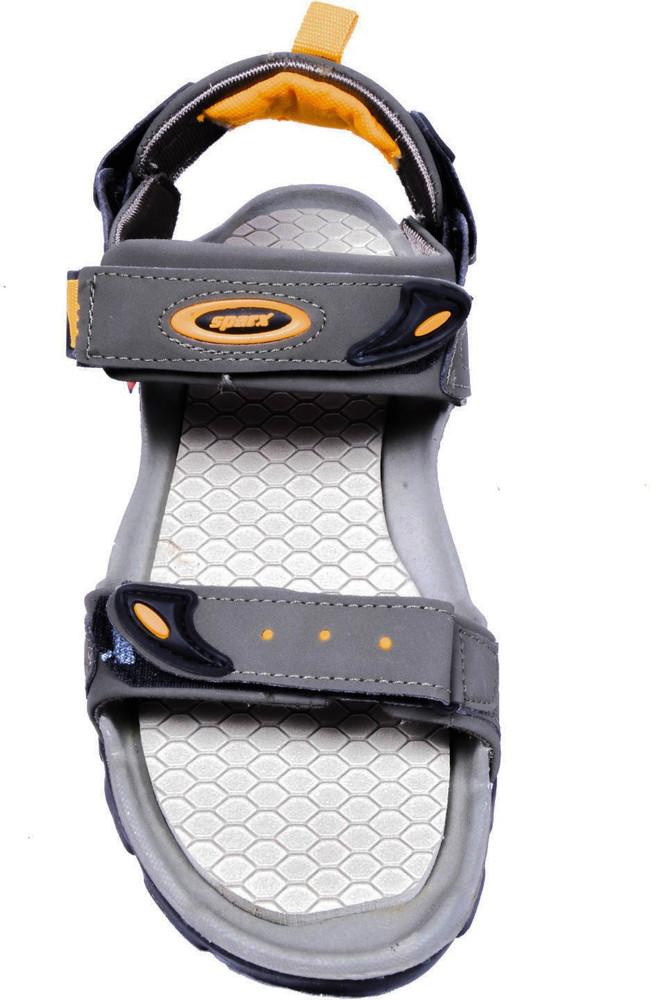 Sparx Men Olive, Yellow Sports Sandals 