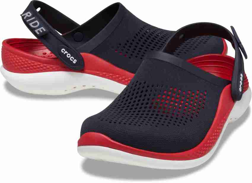 crocs literide red