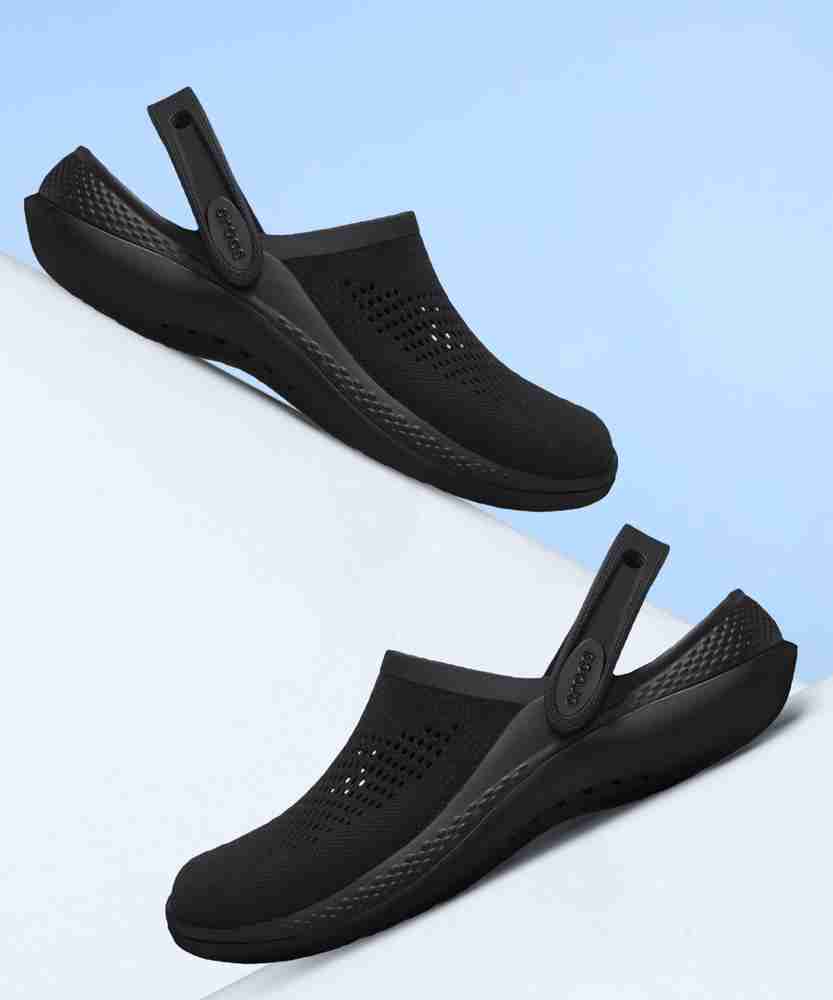 crocs literide clog black