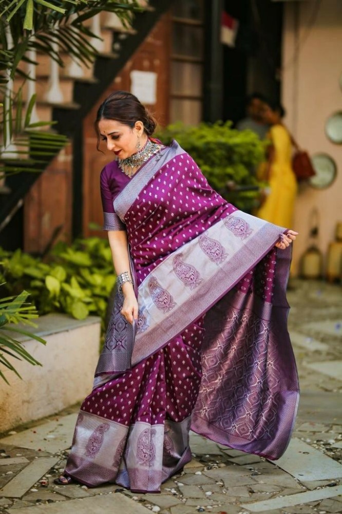 Mihani soft silk saree– Lotus Fashion