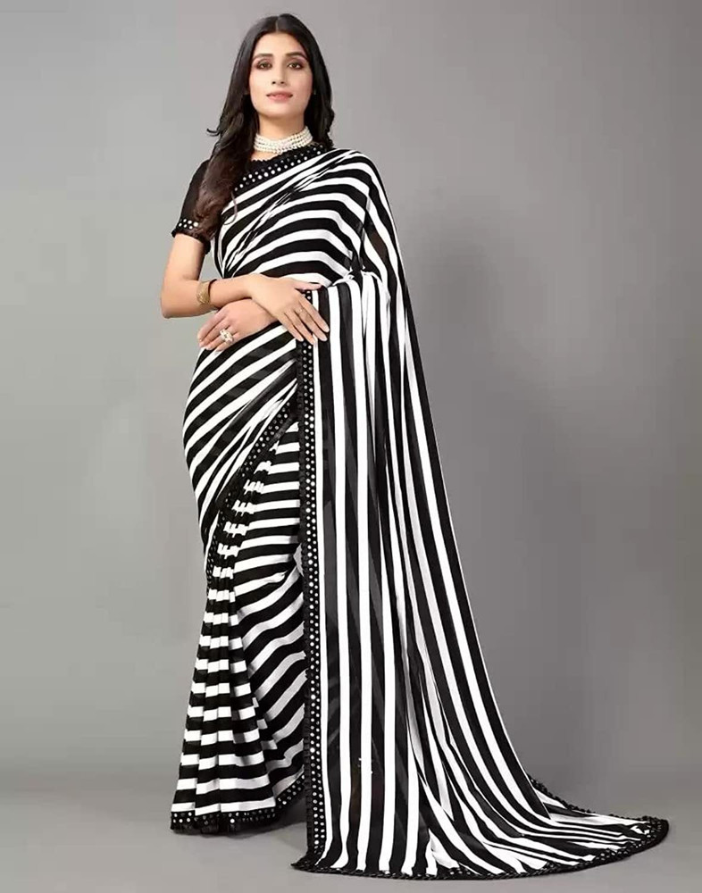 Update 148+ zebra print saree best vietkidsiq.edu.vn