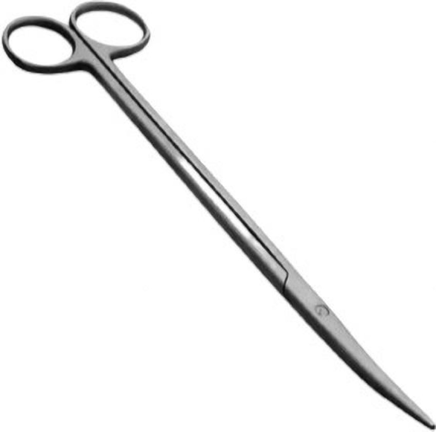 SANJU Khushi Surgicals Metzenbaum Tonsil Stainless SteeL  Curved (8 Inches) Scissors - tonsil scissor