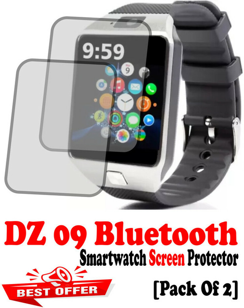 Gangtok Hub Edge To Edge Tempered Glass for Dz09 Smartwatch