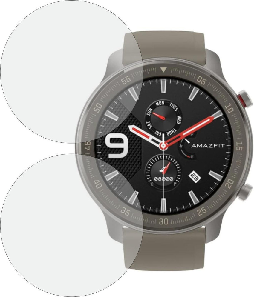 Mobling Screen Guard for Amazfit Gtr 47mm Titanium Body Mobling