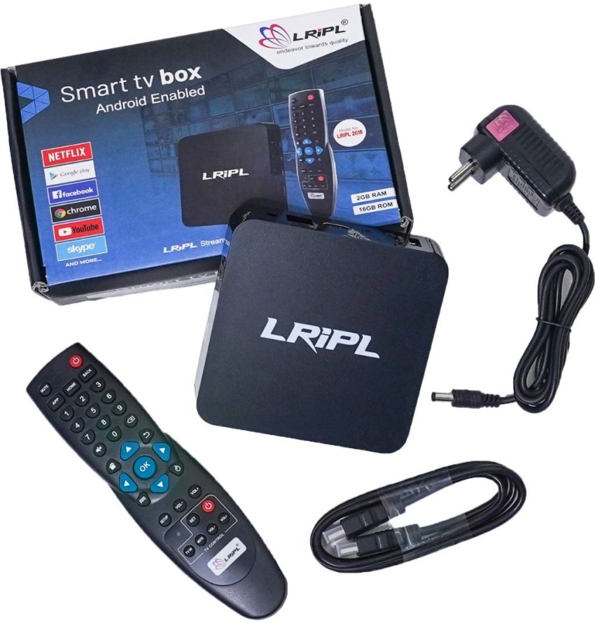 LRIPL Android Powered Smart TV Box for LCD/ LED TV with 2GB RAM ...