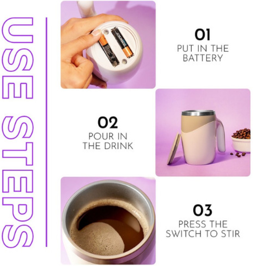 The Spinning Self Stirring Mug