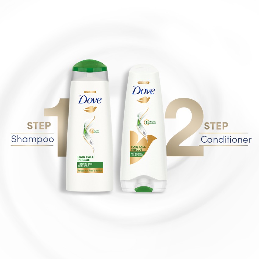 Buy Dove Nutritive Solutions Hair Fall Rescue Shampoo 80 ml online at best  priceShampoos and Conditioners