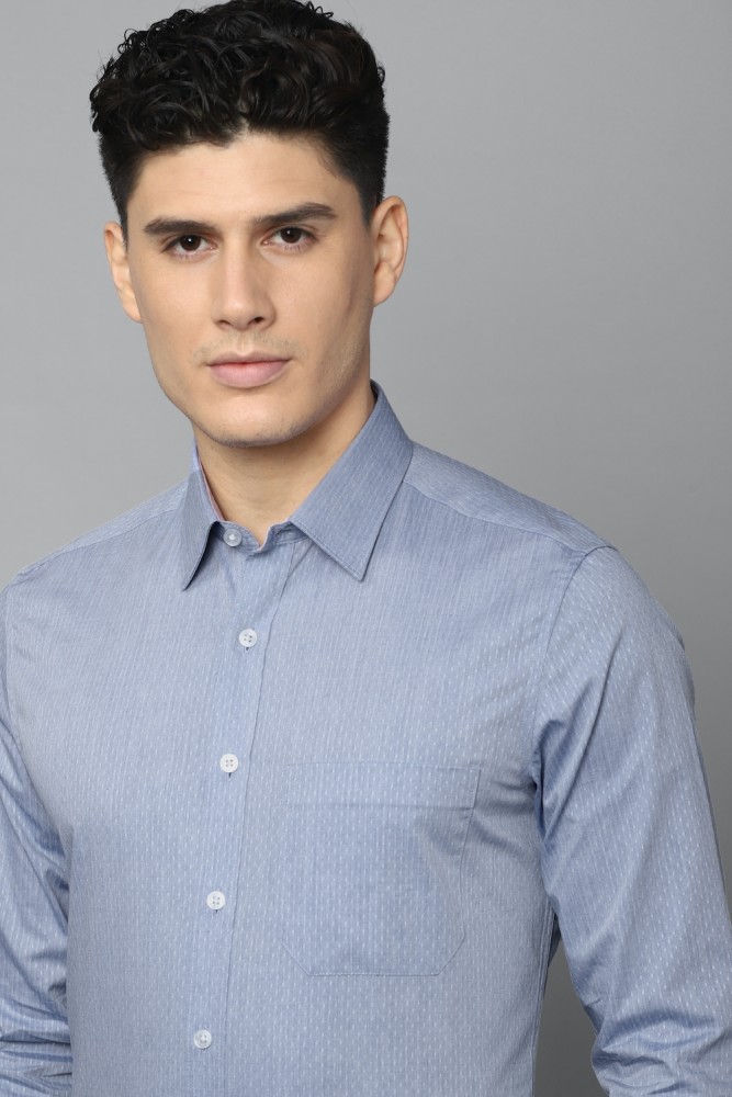 Buy Louis Philippe Blue Shirt Online - 757439