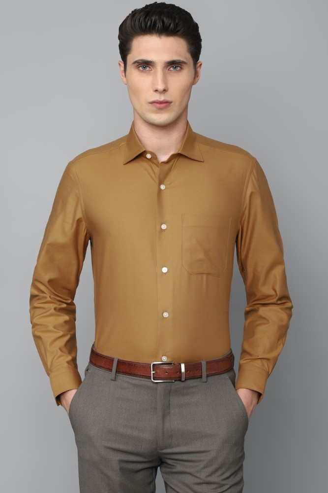 Buy Brown Shirts for Men by LOUIS PHILIPPE Online