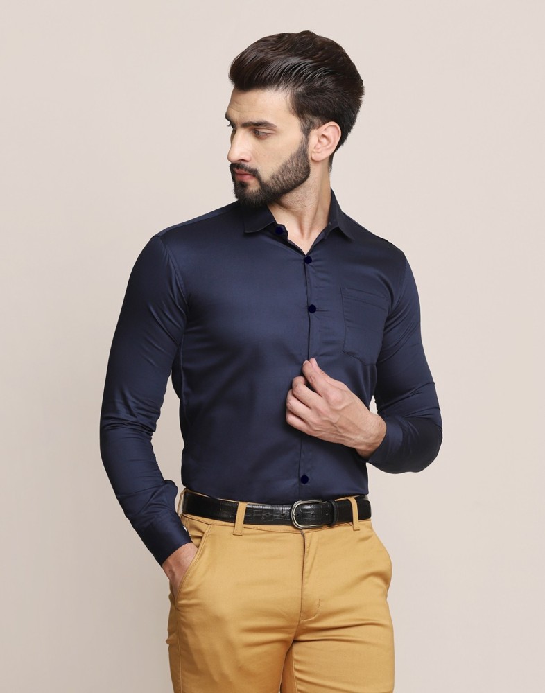 Buy Navy Blue Trousers  Pants for Men by NETPLAY Online  Ajiocom