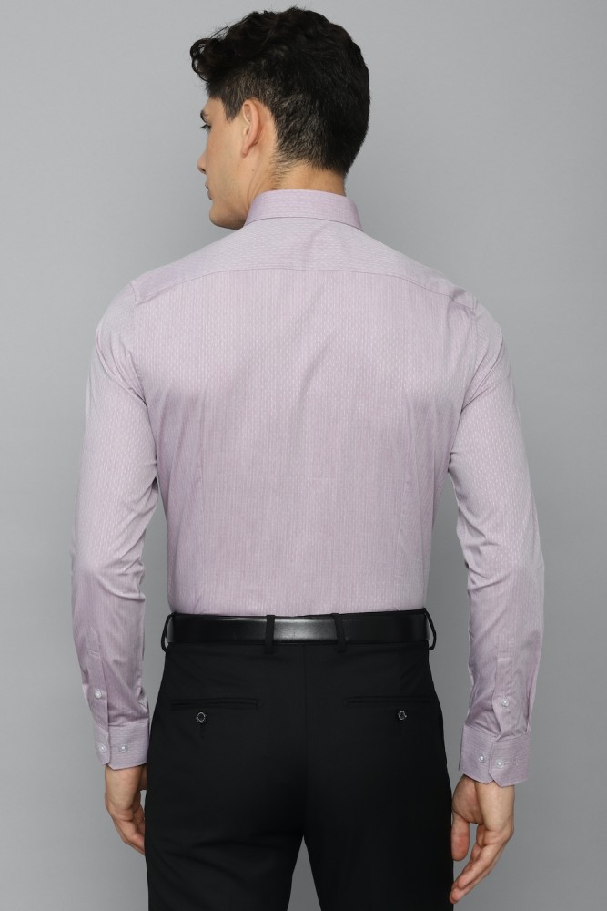 Louis Philippe Formal Shirts : Buy Louis Philippe Men Lavender