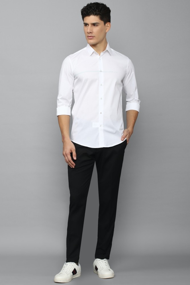LOUIS PHILIPPE Men Solid Casual White Shirt - Buy LOUIS PHILIPPE Men Solid  Casual White Shirt Online at Best Prices in India