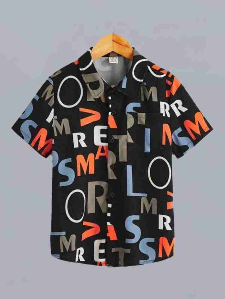 kashviicon Boys Printed Casual Multicolor Shirt - Buy kashviicon Boys  Printed Casual Multicolor Shirt Online at Best Prices in India