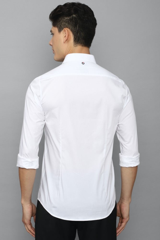 LOUIS PHILIPPE Men Solid Casual White Shirt - Buy LOUIS PHILIPPE Men Solid  Casual White Shirt Online at Best Prices in India