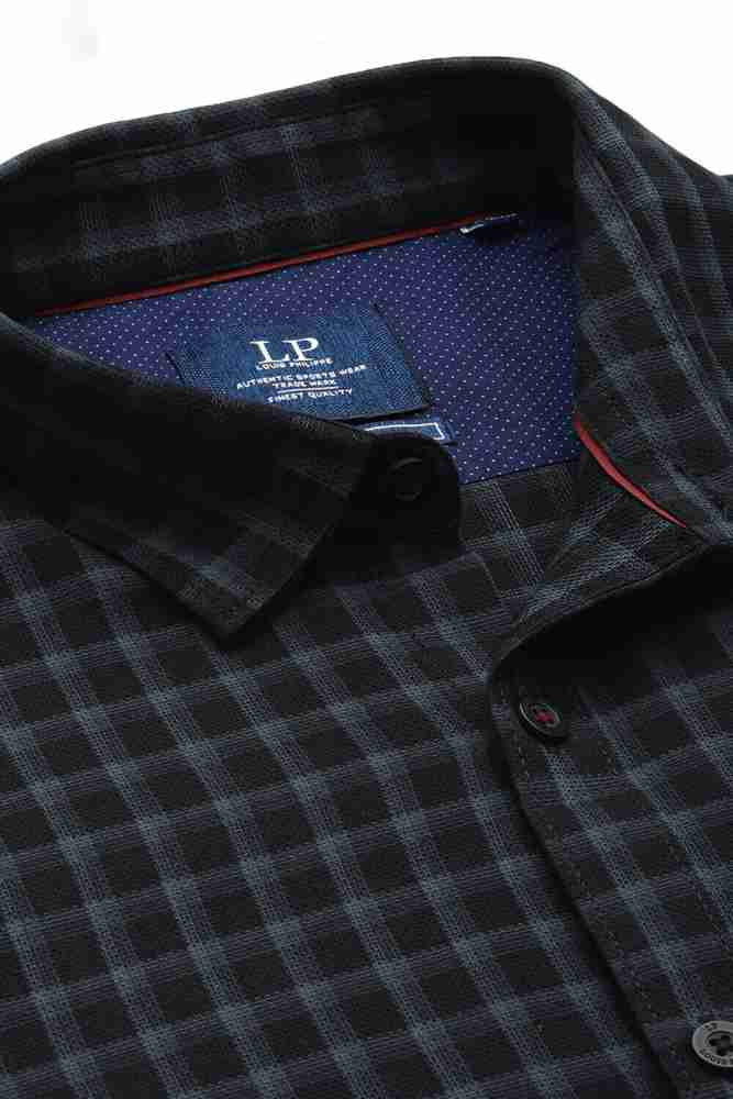Buy Louis Philippe Black Shirt Online - 747151