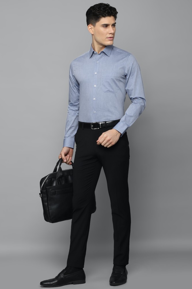 Buy Louis Philippe Blue Shirt Online - 757439