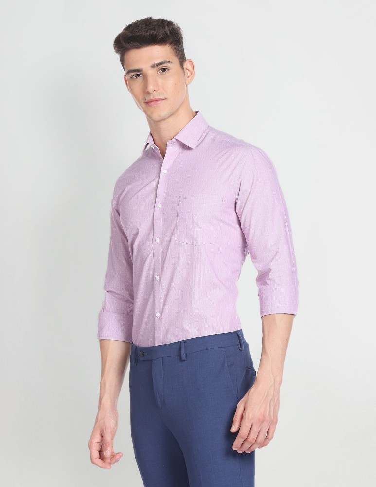 Purple Dress Pants with White Dress Shirt Outfits For Men 14 ideas   outfits  Lookastic