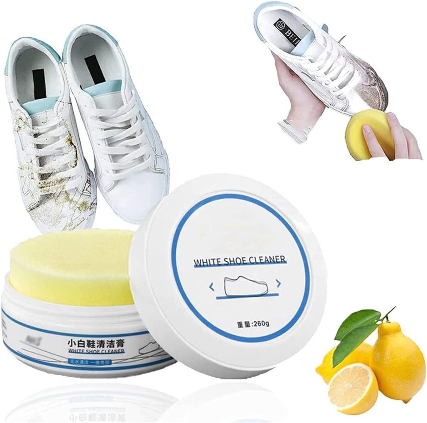 SEASPIRIT White Shoe Cleaning Cream, Shoes Whitening Cleaning Kit