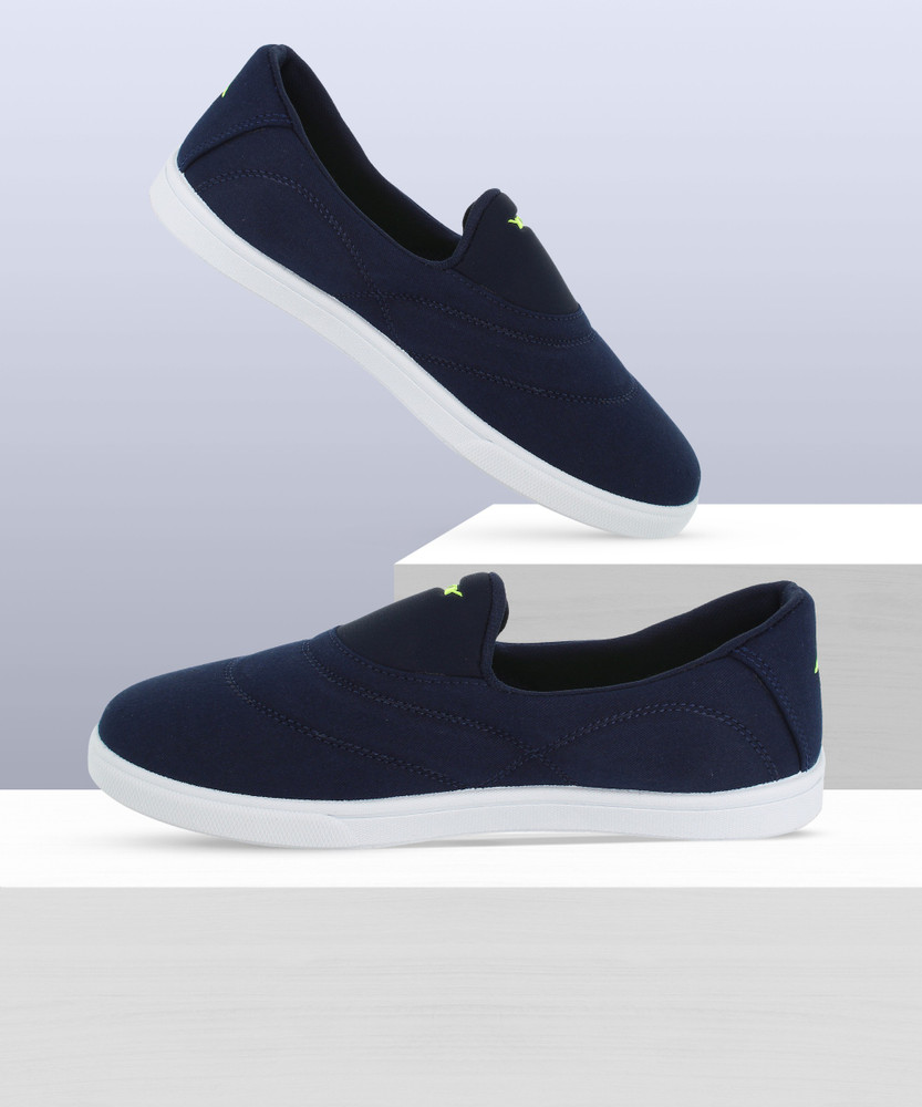 Sparx Men SM-615 Navy Neon Green Slip 